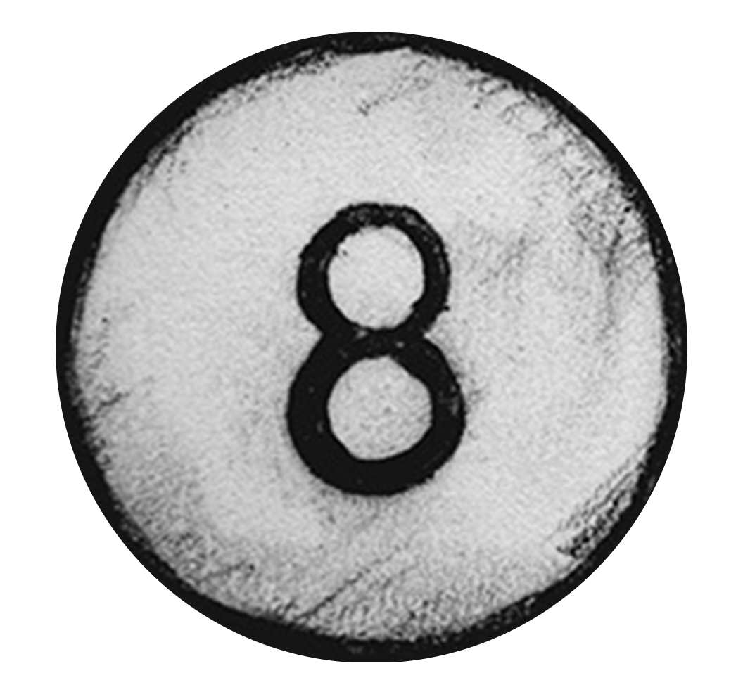 8 Ball Sticker