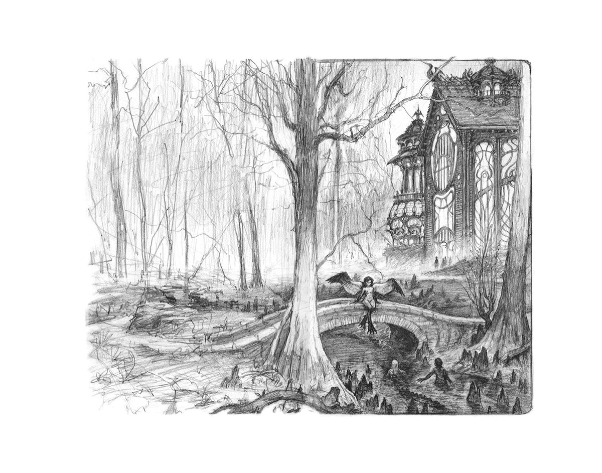 The Vanishing House Print